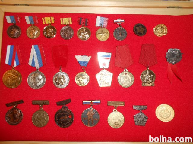 KUPIM Partizanske spominske medalje PO DOGOVORU