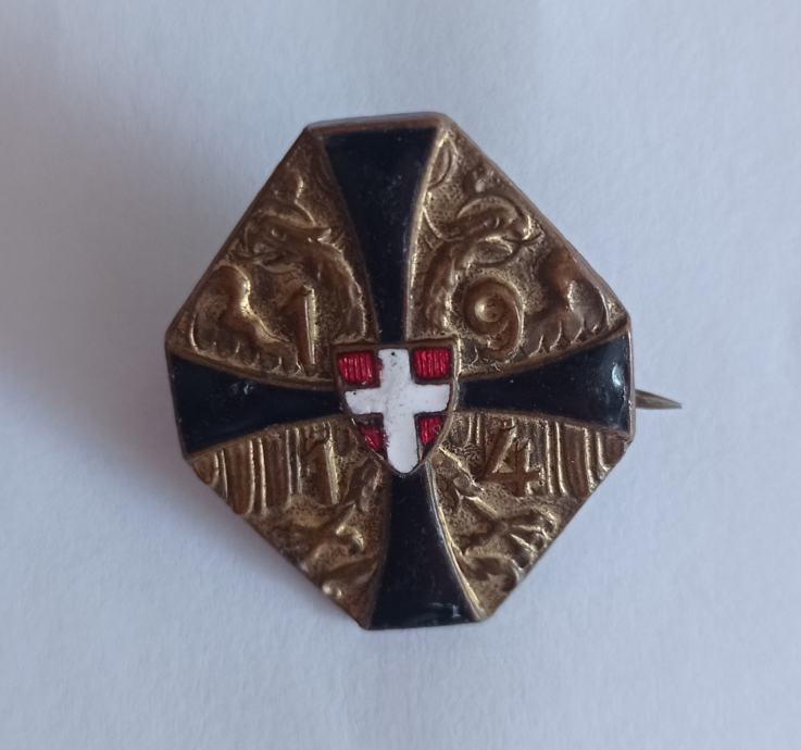 Medalja, značka schwarz-gelbes Kreuz 1914