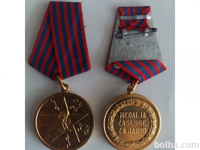 Medalja, značka, hrabrost, zasluge