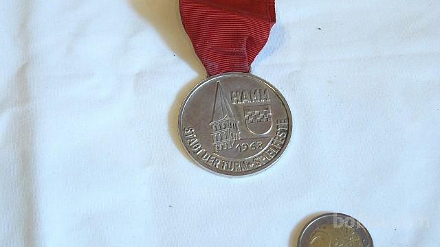 Plaketa medalja Hamm 1962