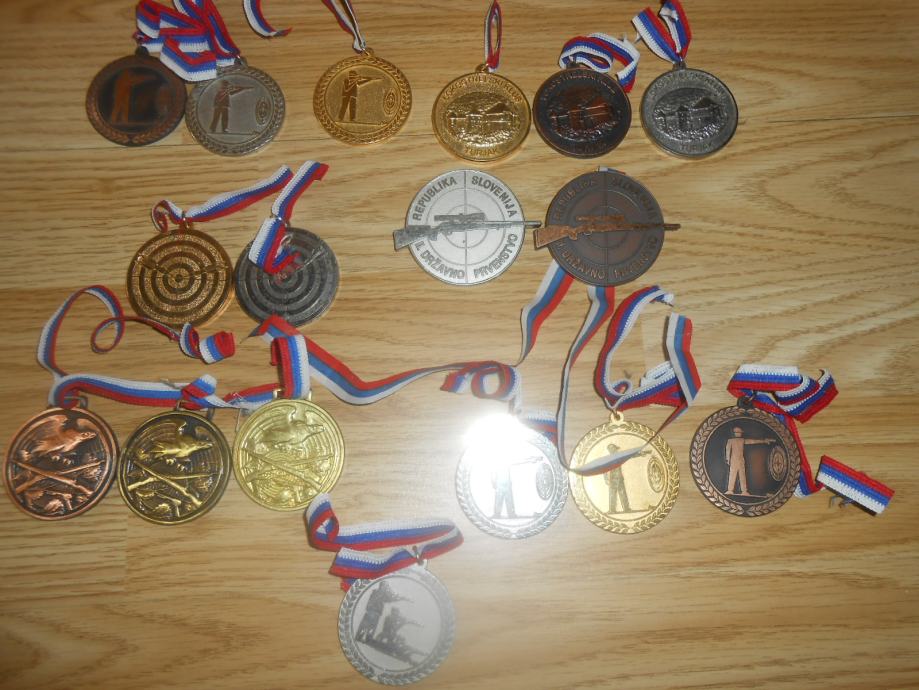 SLO športne strelske medalje
