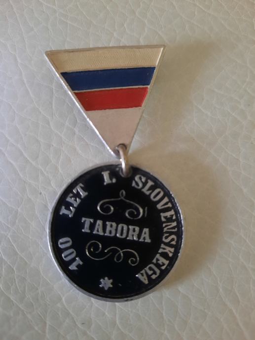 Spominska medalja 100 let 1 Slovenskega taborja