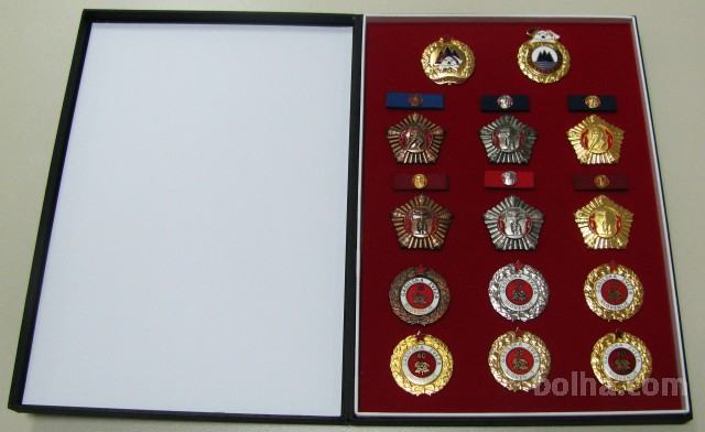 Zbirka gasilskih medalj GZS 1986 - 1992