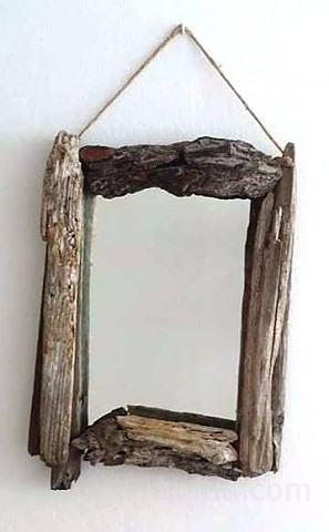 Unikatno stensko ogledalo