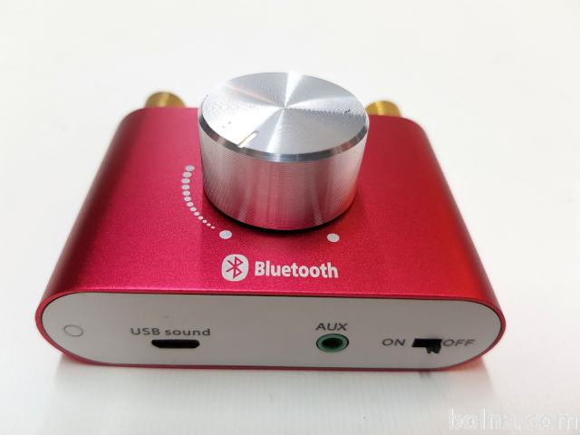 Mini Bluetooth HI-FI ojačevalec 2 x 50W USB AUX