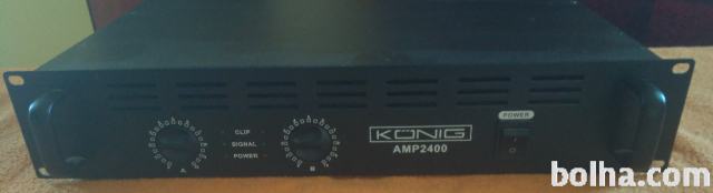 Prodam ojačevale,končna stopnje KQNiG AMP 2400