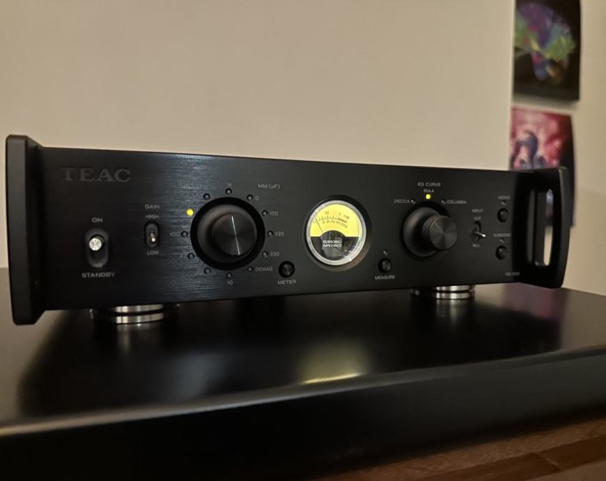 TEAC PE505 phono preamp MM/MC