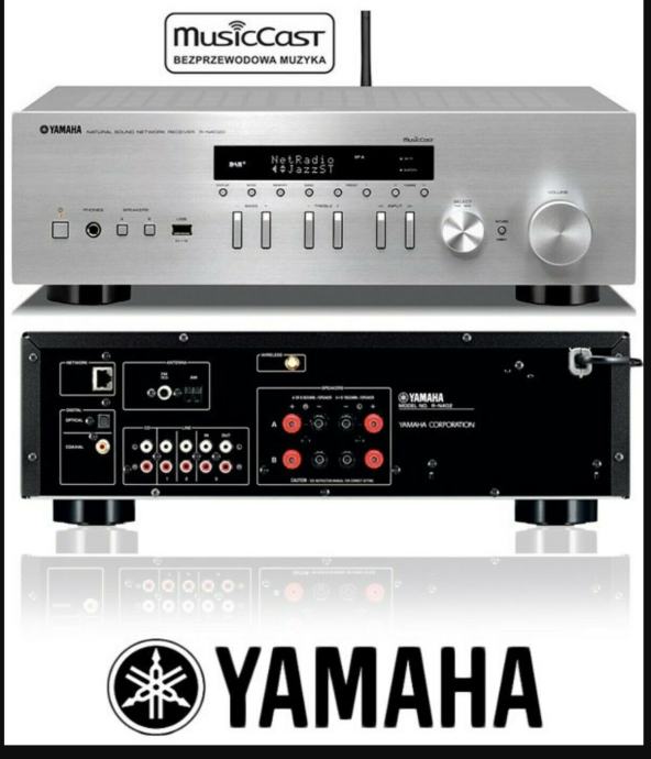 YAMAHA R-N602 MusicCast Silver