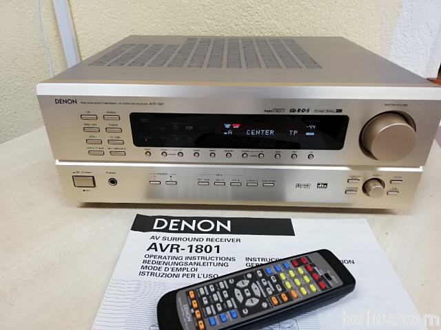 DENON AVR - 1801, 5.1 RECEIVER Dolby Digital DTS