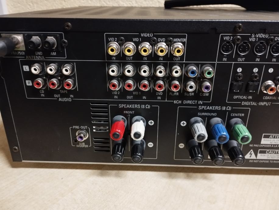 HARMAN / KARDON AVR 130 AV RECEIVER, 5.1, DTS