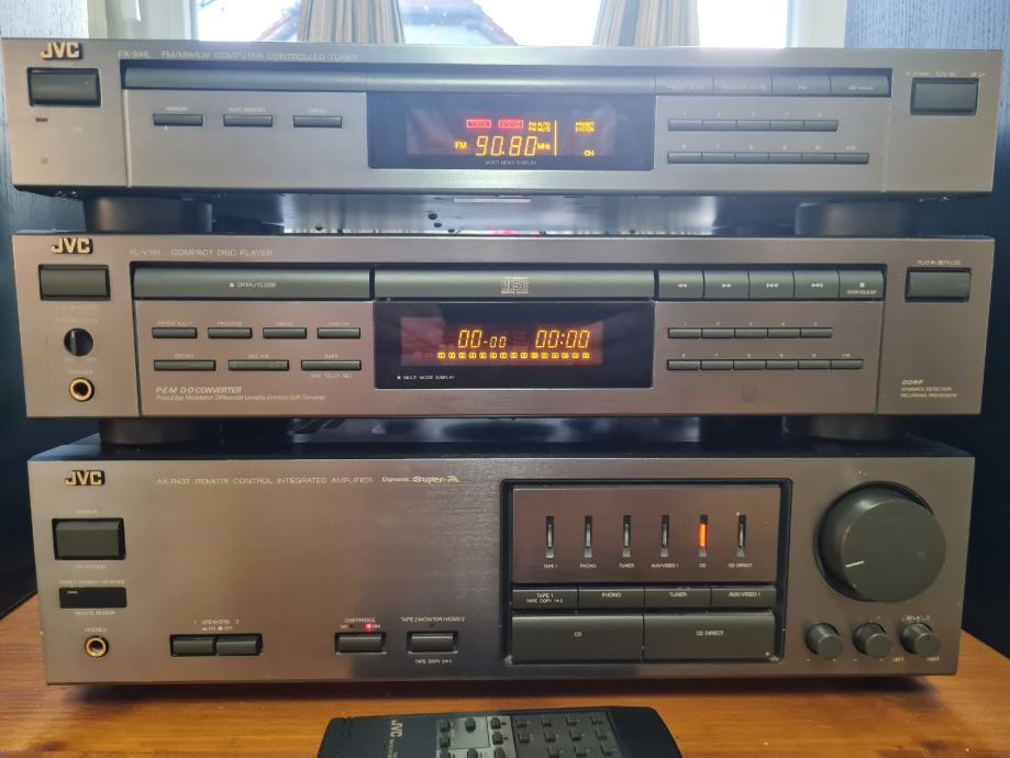 JVC AX437 ojačevalec + XLV151 CD + FX341L tuner