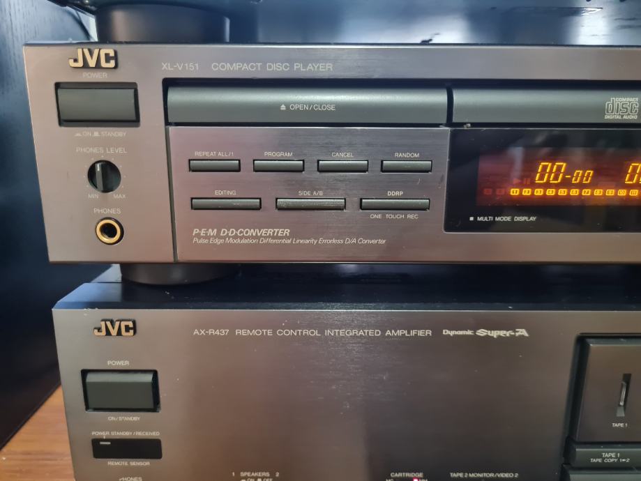 JVC AX437 ojačevalec + XLV151 CD + FX341L tuner