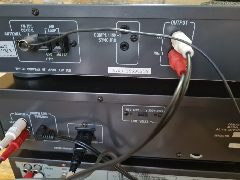 JVC AX437 ojačevalec + XLV151 CD + FX341L tuner