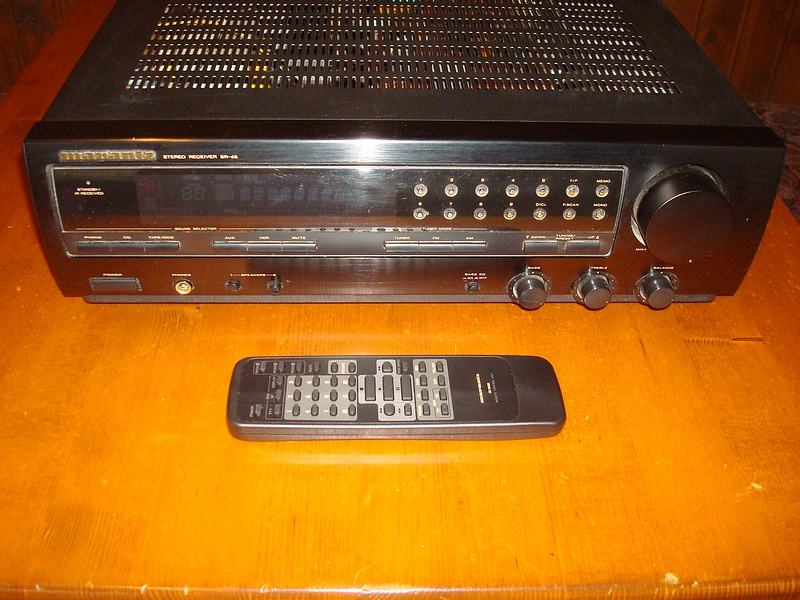 Ampli Récepteur Marantz SR-45 - Pour Pièces / Réparation (canal Droit HS)