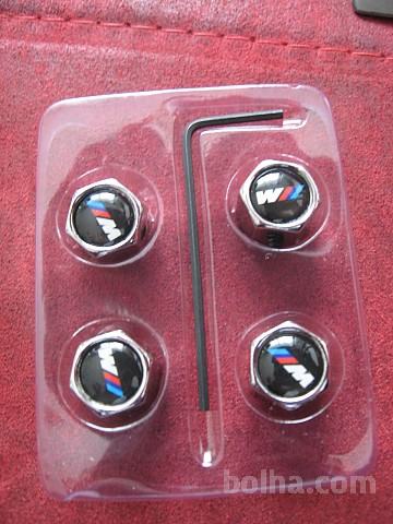 M BMW pokrovčki za platišča, kapce za ventilčke, ventilčki