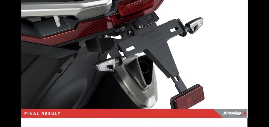 Honda x adv 750 sportni nosilec za tablico puig