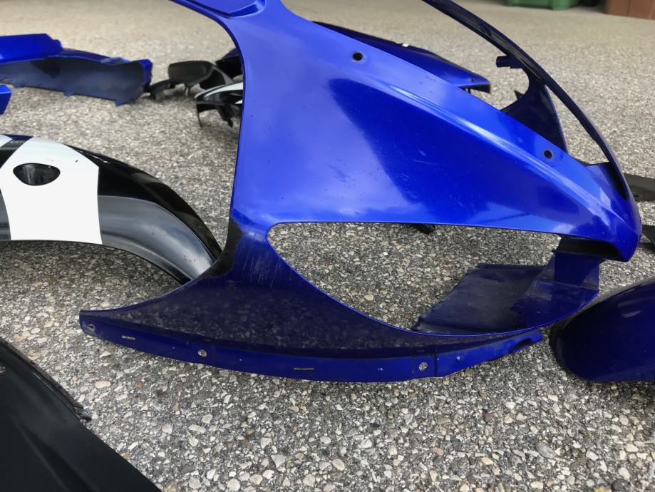 Yamaha R6 2003-2005 komplet plastik