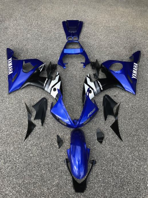 Yamaha R6 2003-2005 komplet plastik
