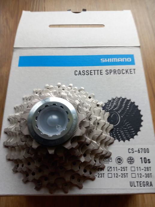 Cassetta Shimano Ultegra 10 velocità CS-6700 – In Bici Veritas - Cicli Varsalona