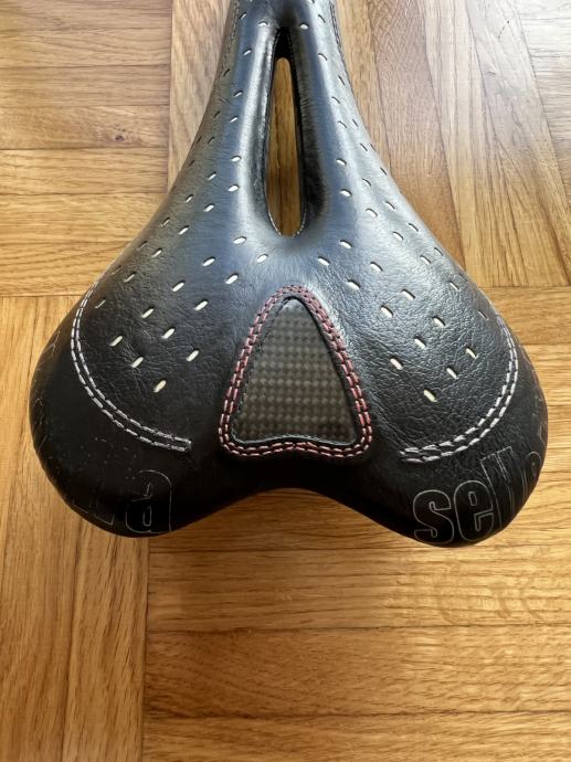 Selle course ITALIA Gel Flow rails titanium Italy vélo