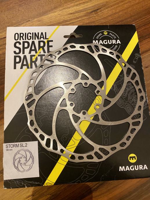 Magura Storm Rotor Specs Disco Freno 203mm MTB Disco Freno Bicicletta Magura Storm HC - 203mm, 6 Fori, Argento, Per MTB E E-Bike Ricambi Bici Magura Storm Hc Rotors - Foto 5