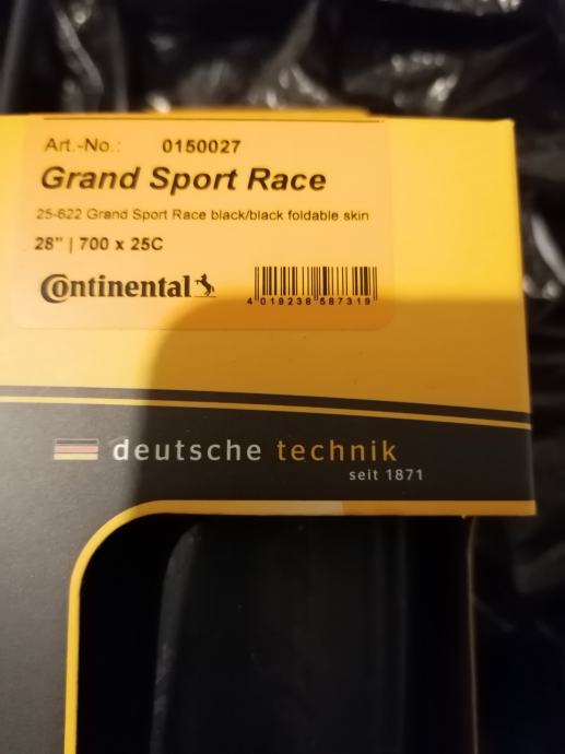 Plašč Grand Sport Race Continental