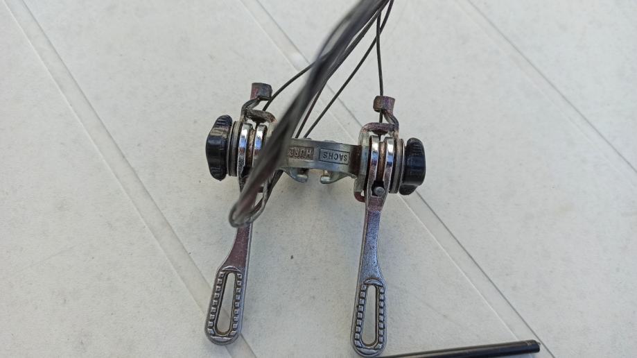 Levier Vitesse Dérailleur Sachs Huret – Vélo Ancien – Made In France (Argenté)