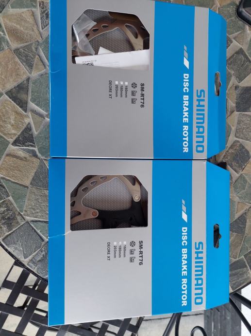 Shimano SM-RT76 Scheibenbremsscheibe – 6-Bolzen, Ø 160/180/203 Mm, Für Metall- & Harz-Beläge