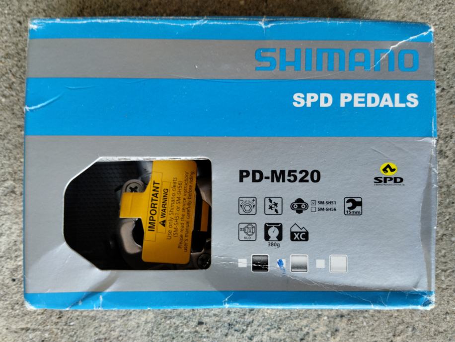 Shimano SPD pedala / PD-M520
