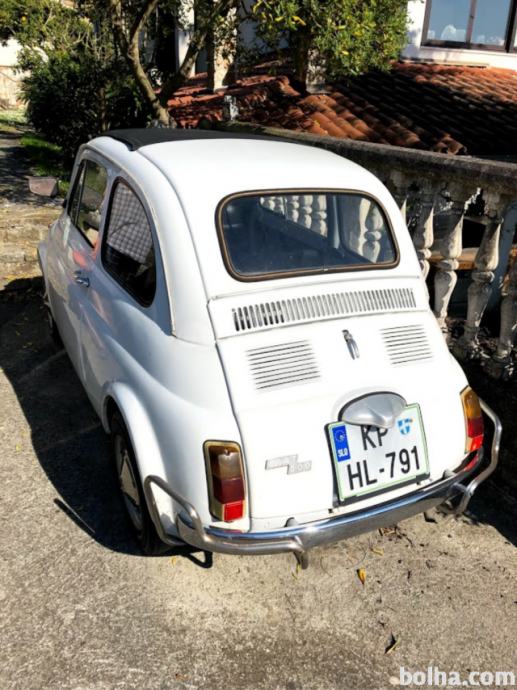 Fiat 500, letnik 1970, 1 km, bencin