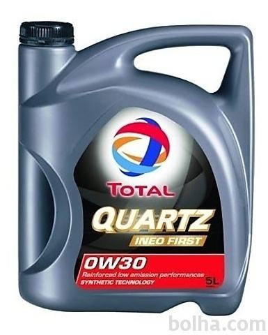 TOTAL Quartz Ineo First 0W30 5L motorno olje