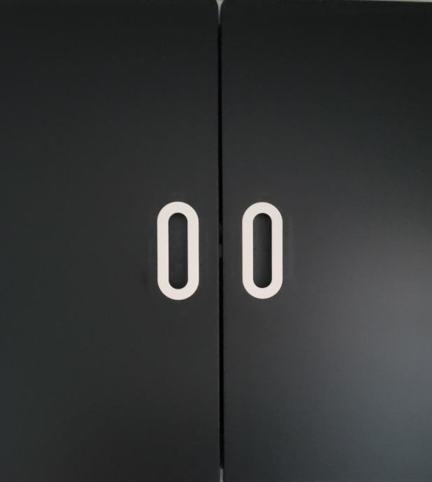 IKEA črna vrata FRITIDS za omaro - NOVO