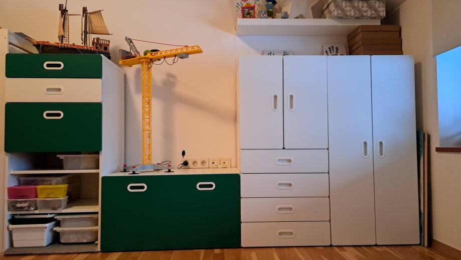 komplet otroških omar - IKEA - STUVA – predhodnik SMÅSTAD