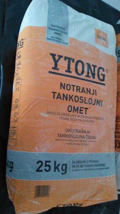 Notranji tankoslojni omet YTONG (25 kg)
