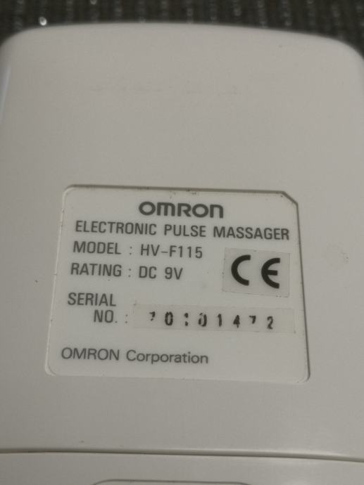 Omron masažni stimulator,electronic pulse massager Tens HVF115