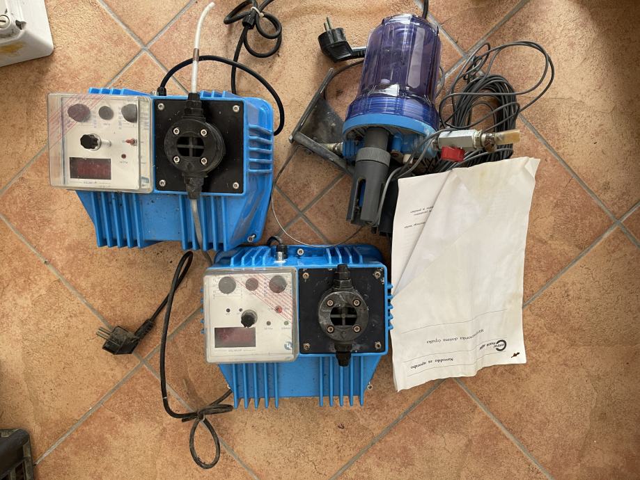 Avtomatika za doziranje klora in PH v bazenu