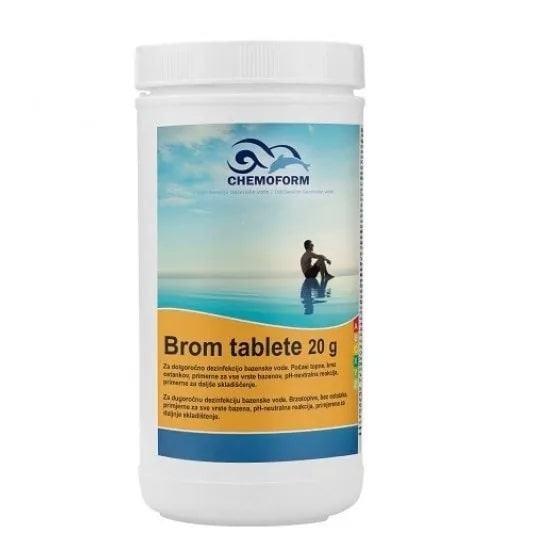CHEMOFORM Brom tablete 1 kg