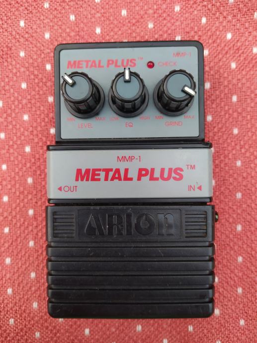 ARION Metal Plus MMP-1, efekt pedal