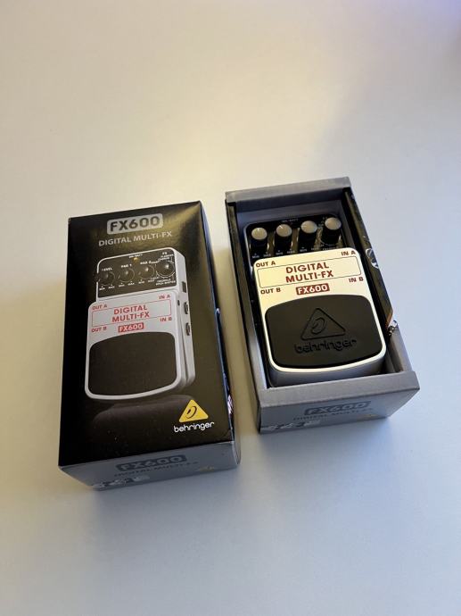 Behringer FX600, Digital Stereo MultiEffect Pedal