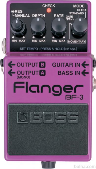 BOSS BF3 Flanger Distortion kitarski efekti pedali stompbox