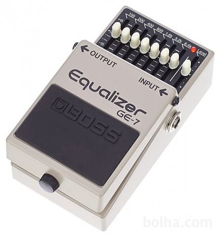 BOSS GE-7 EQ (equalizer) pedal / efekt *KOT NOV*