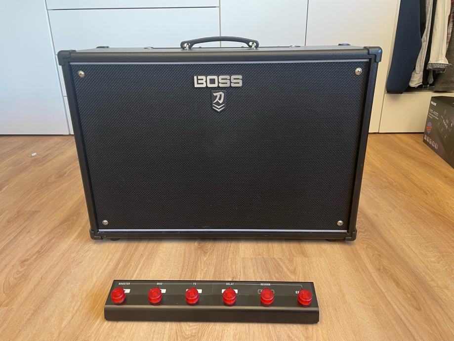 Boss Katana 100/2x12 mk2 + GAFC footswitch