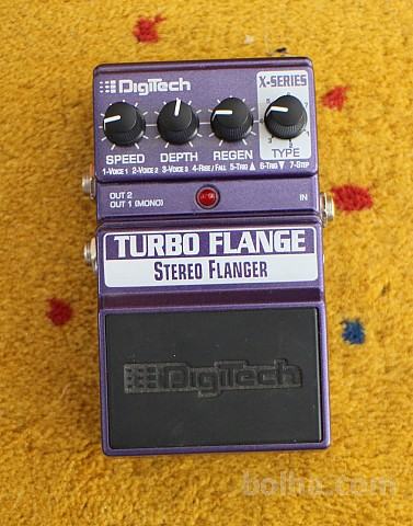Digitech Turbo Flane, Stereo Flanger