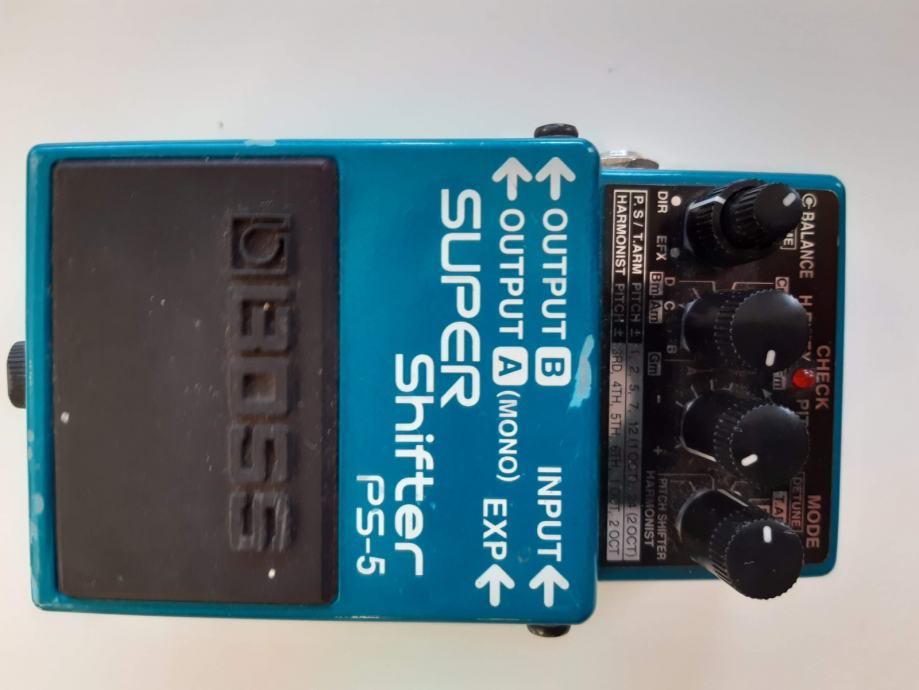 kitarski efekt Boss PS-5 Super Shifter (Harmonist and pitch shifter)