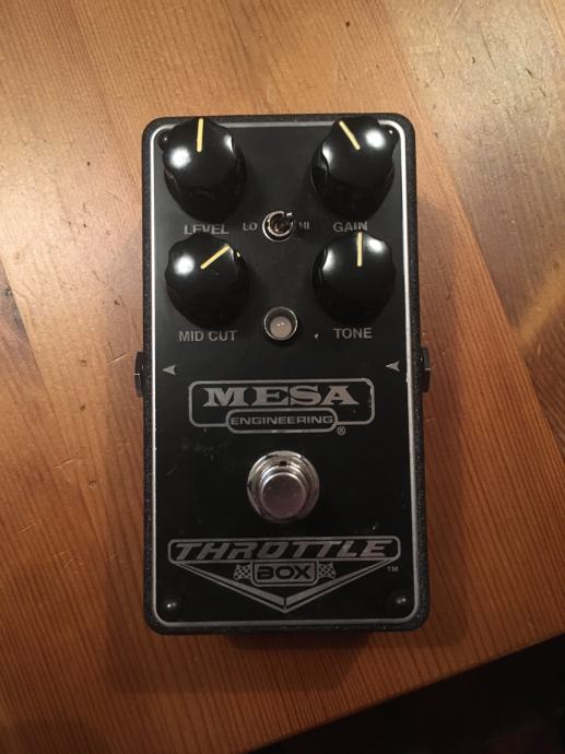 Mesa Boogie Throttle Box pedal - lead, overdrive, distortion