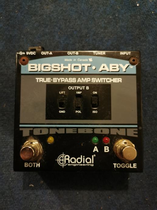 Radial Bigshot ABY/Y V2 pedal