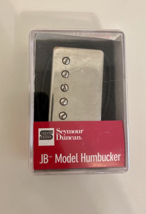 Seymour Duncan SH-4 JB Nickel Cover Humbucker magnet za kitaro