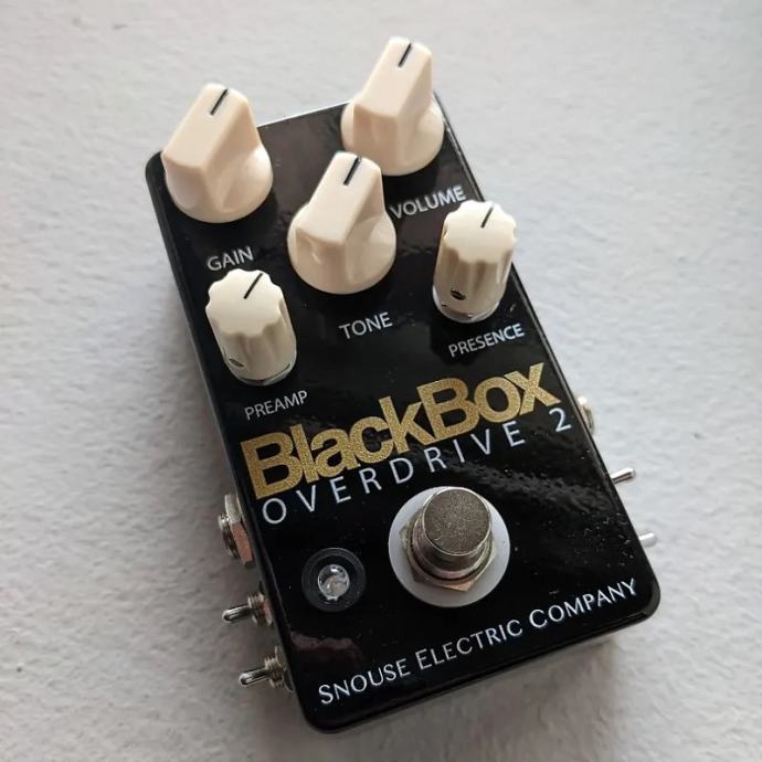 SNOUSE BLACKBOX OVERDRIVE 2 STAGE PRO MOD PEDAL