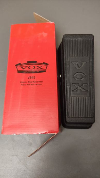 Pedale Effetto Wah Wah Per Chitarra VOX V845 - Iconico Effetto Crybaby, Alimentazione 9V