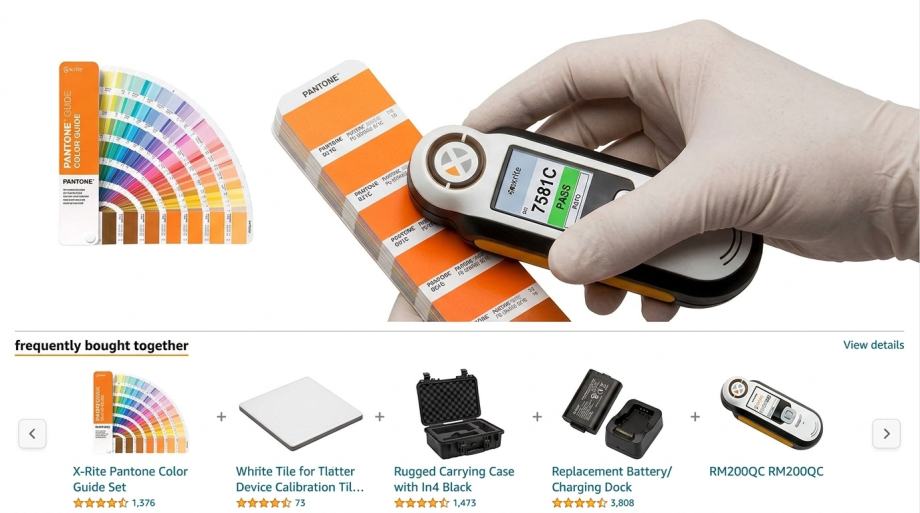X-Rite RM200QC Portable Spectrocolorimeter – NOV, nerabljen